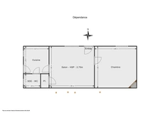 COLOMBES GABRIEL PERI  - MAISON AVEC DEPENDANCE ET JARDIN - 7 PIECES – 3/4 CHAMBRES - 126 M2 - 625.500 €
