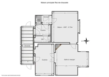 MAISON AVEC DEPENDANCE ET JARDIN vendu à Colombes (92700)