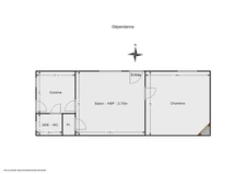 MAISON AVEC DEPENDANCE ET JARDIN vendu à Colombes (92700)