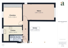 ASNIERES SUR SEINE / VOLTAIRE - APPARTEMENT - 2 PIECES - 1 CHAMBRE - 45 M2 – 265.000 €