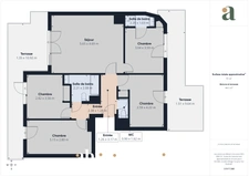 Appartement familial T5 de 91 m² avec terrasses et parkings – Colombes (92700)