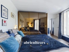 Grand 2 pièces plein de charme en très bon état vendu à Asnières sur Seine (92600)
