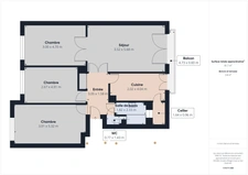 Exclusivité : 4 pièces dernier étage – 82 m² – Épinay-sur-Seine – Quartier des Écondeaux