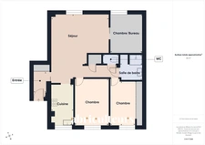 Hypercentre Colombes – 4 pièces traversant - 3 chambres