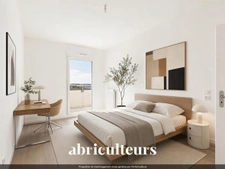 Appartement 5 pièces 91 m² – 4 chambres, 2 terrasses, 2 parkings – Colombes  - Allée Françoise Héritier