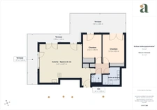 Appartement 3 pièces 72 m²<span></span>Terrasse 41 m²<span></span>Colombes