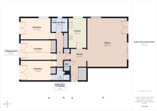 Appartement familial au calme<span></span>101 m²<span></span>4 pièces<span></span>Paris 11e