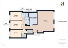 Appartement Familal - 86 m² - 4 pièces en vente à Saint-Mandé Sud (94160)