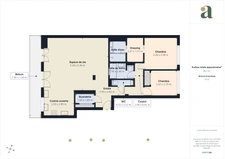 Appartement 3 pièces rénové par un architecte avec balcon plein sud<span></span>Saint-Mandé