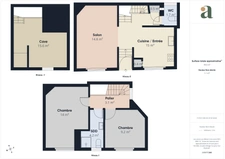 Maison de ville avec garage et cour en vente à Angoulême – Quartier Victor-Hugo (16000)