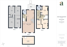 Maison de ville de 90 m² avec cour et 4 chambres en vente à Saintes (17100)