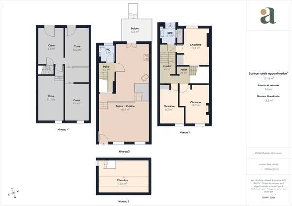 Maison de ville de 90 m² avec cour et 4 chambres en vente à Saintes (17100)