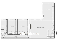 APPARTEMENT 3 PIECES<span></span>2 CH<span></span>92 M²<span></span>PARIS 10 / Porte Saint Martin