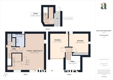 Appartement de 63 m² comprenant 4 pièces à proximité du Parc de l’Hermitage au Bouscat