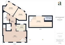 Appartement duplex lumineux en vente à Bordeaux Chartrons 33300