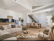 Appartement duplex lumineux grande hauteur sous plafond en vente à Bordeaux 33300
