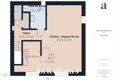 Appartement de 63 m² comprenant 4 pièces à proximité du Parc de l’Hermitage au Bouscat