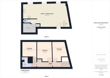 Lumineux - Duplex familial de 96m² au calme des Chartrons