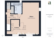 Appartement de 63 m² comprenant 4 pièces à proximité du Parc de l’Hermitage au Bouscat