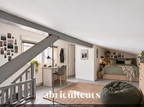 Appartement duplex lumineux en vente à Bordeaux Chartrons 33300