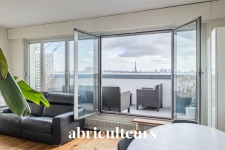 3 pièces avec vue Paris/Défense, dernier étage<span></span>Boulogne Billancourt