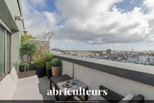 3 pièces avec vue Paris/Défense, dernier étage<span></span>Boulogne Billancourt