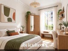 4 pièces au calme sur cour arborée – Charme de l’ancien – Paris 15e Convention – 72 m²