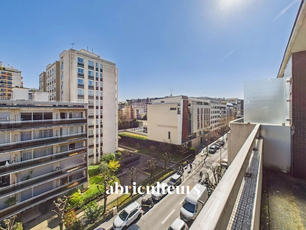 Appartement traversant 3 pièces avec balcons vendu à Boulogne-Billancourt (92100)