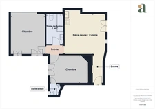 Appartement de 3 pièces – Calme  – 58 m² – Paris 6ᵉ, Saint-Germain-des-Prés