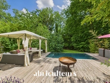 Magnifique maison contemporaine avec jardin paysager et piscine - L'ETANG-LA-VILLE