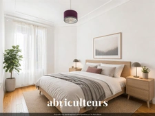 4 pièces au calme sur cour arborée – Charme de l’ancien – Paris 15e Convention – 72 m²