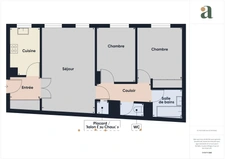 3 pièces lumineux à 2 pas de la bastille<span></span>Paris 11