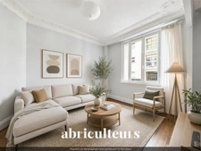 4 pièces au calme sur cour arborée – Charme de l’ancien – Paris 15e Convention – 72 m²