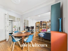 4 pièces au calme sur cour arborée – Charme de l’ancien – Paris 15e Convention – 72 m²