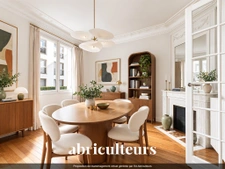 4 pièces au calme sur cour arborée – Charme de l’ancien – Paris 15e Convention – 72 m²