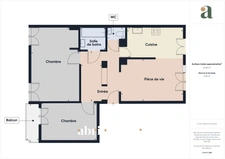 Appartement lumineux de 3 pièces de 69m² – Centre-ville de Plaisir