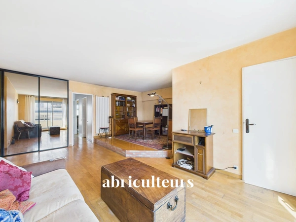 Appartement traversant 3 pièces avec balcons vendu à Boulogne-Billancourt (92100)