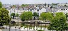 Nantes centre Erdre, studio sous les toits