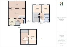 Charmante maison des années 50, 4 chambres avec jardin