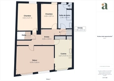 A Pont St Martin , Grand appartement -maison  de 105 m2 centre bourg