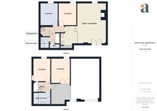 Splendide Maison de Ville de 93 m²<span></span>Espace extérieur<span></span>Grande hauteur sous plafond