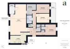 Appartement familial avec extérieurs à Emerainville (77184)