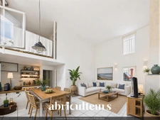 Duplex de caractère de 93 m² avec extérieur et beaux volumes