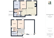 Duplex de caractère de 93 m² avec extérieur et beaux volumes