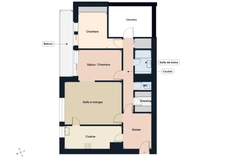 SUPERBE APPARTEMENT FAMILIAL<span></span>BALCON<span></span>PROCHE ÉCOLES ET METRO