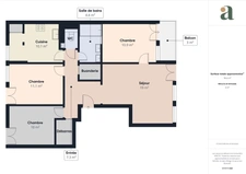 Coup de coeur - 4/5 pièces de 81 m2 - Rénové, spacieux, lumineux et avec balcon - Chevilly Larue - Proche du métro