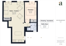 Charmant appartement T2  à Marseille 1er Arrondissement