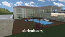 Terrain constructible 1400m² à Eguilles