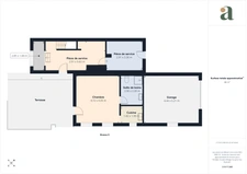 Charmante maison T6 de 180m² sur un terrain d' 1 hectare à vendre à Rognes (13840)