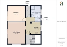 A QUELQUES METRES DE L'OCEAN<span></span>APPARTEMENT LUMINEUX<span></span>BATZ SUR MER